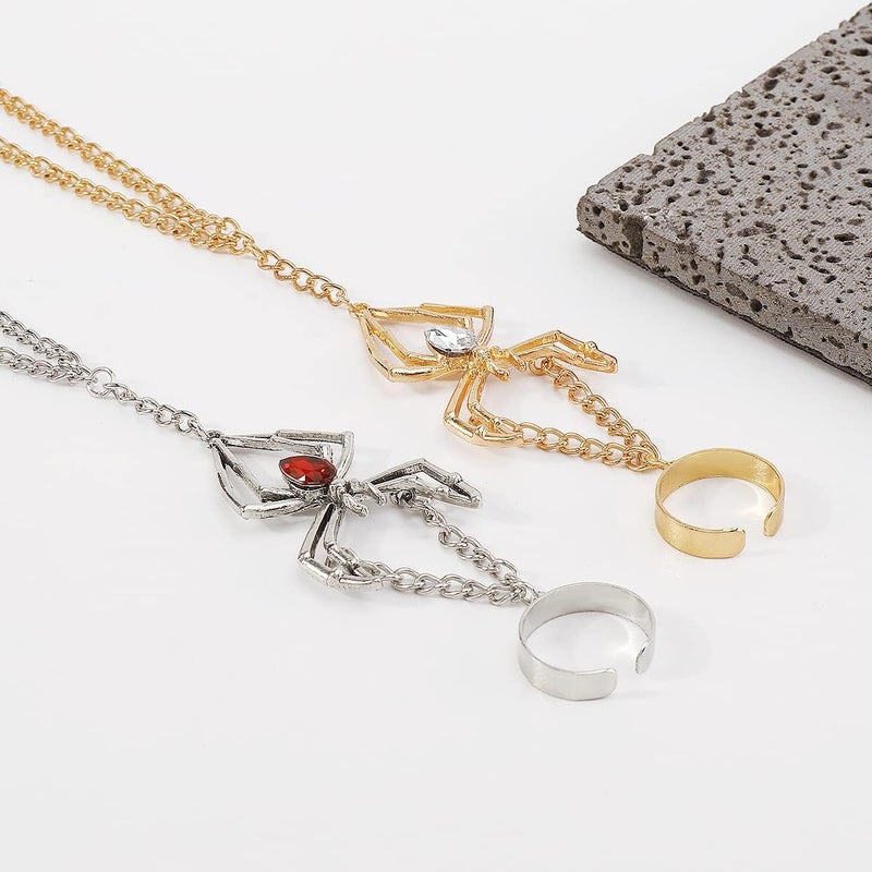 CSIYANJRY99 Snake Hand Chain Bracelet Snake Chain Finger Ring Bracelet Slave Chain Hand Harness Bracelet Snake Pearl Friendship Bracelet Jewelry Accessories - Image 5